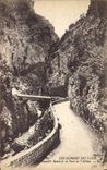 CPA Les Gorges du Loup Nouvelle Route et le Pont de l'Abime 