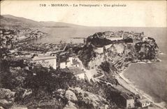 CPA Monaco La Principaute Vue generale 