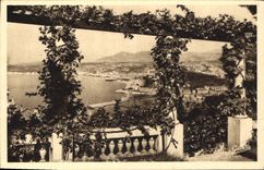 CPA Nice Entre les Pergolas 