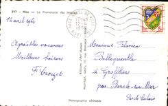 CPA Nice La Promenade des Anglais 