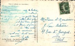 CPA Le Cap Ferrat Vue Panoramique prise de la Grande Cornichhe 