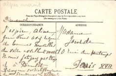 CPA Environs de Menton Castellar 