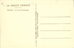 CPA Tours La Tour Charlemagne 