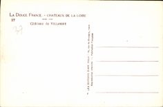 CPA Chateau de Villandry 