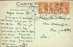 CPA Langeais Le Chateau La Facade interieure et l'Eglise