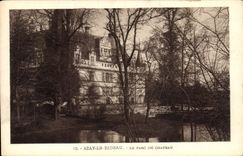 CPA Azay le Rideau Le Parc du Chateau 