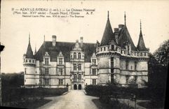 CPA Azay le Rideau le Chateau National 