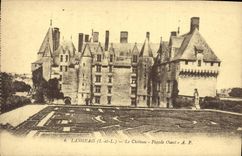 CPA Langeais Le Chateau Facade Ouest 