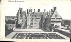 CPA Chateau de Langeais 
