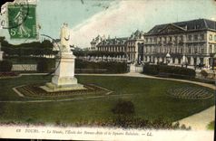 CPA Tours Le Musee Des Beaux Arts ette Square Rabelais 