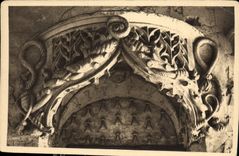 CPA Chateau de Loches Frontispice de l'Entree de l'Oratoire d'Anne de Bretagne 