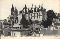 CPA Loches La Porte des Cordeliers le Chateau Royal 