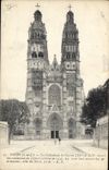 CPA Tours La Cathedrale St Gatien 