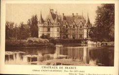 CPA Chateau d'Azay le Rideau 