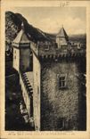CPA Foix Le Chateau Tour Carree et la Tour  Ronde 