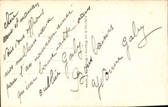 CPA Meilleurs Voeux de Nouvel An Homme