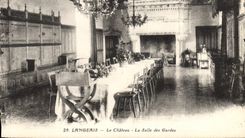 CPA Langeais Le Chateau La Salle des Gardes 