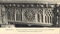 CPA Tours Musee des Antiquites de Tourraine 