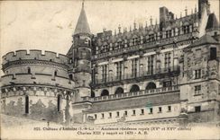 CPA Chateau d'Amboise Ancienne residence royale 