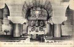 CPA Tours la Basilique Saint Martin 