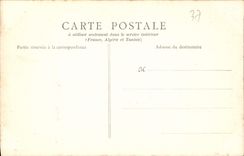 CPA Loches voute de la Collegiale 