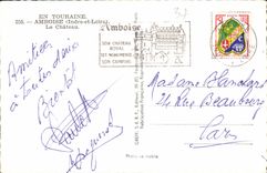 CPA En Touraine Amboise Le Chateau 