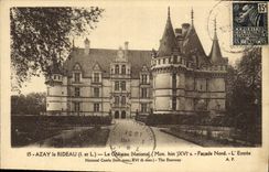 CPA Azay le Rideau le Chateau National 