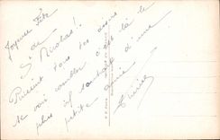 CPA L'Indiscret Femme