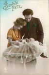 CPA Bonne Fete Femme Enfant Bebe