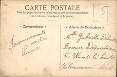 CPA Et Celle qu'on implore Femme