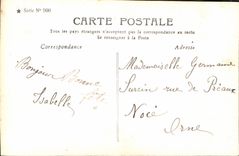 CPA Lour les fiances les roses unt parfum d'Amour Femme