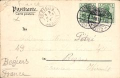 CPA Gruss aus Strasbourg 
