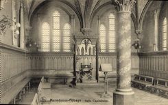 CPA Maredsous Abbaye Salle Capitulaire 