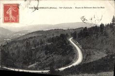 CPA Les Echarmeaux Rhone 710 d'Altitude Roule de Belmont dans les Bois 