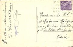 CPA Royan Un coin de la Grande Concbe et le Casino Municipal 