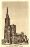 CPA Strasbourg La Cathedrale Facade et cote sud 