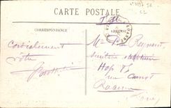 CPA Bordeaux La Caisse d'Espargne et le Groupe de a Gloria Victis 