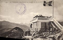 CPA Lourdes Obserbatoire au Sommet du Pic du Jer 