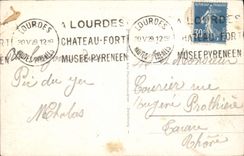 CPA Lourdes Obserbatoire au Sommet du Pic du Jer 