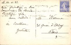 CPA Lourdes La Vallee d'Argeles Vue prise du Pic du Jer 