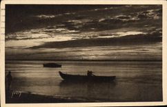 CPA Les Charmes de la Cote d'Argent Mer et foret Bassin d'Arcachon Apres l'orage 