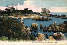 CPA Saint Honorat E'Ancien Monasterie et l'Eglise 