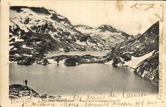 CPA Les Sept Laux Lacs Carre et Cotepen 