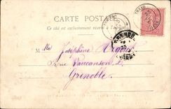 CPA Grenoble le Pont de l'Hopital et la Chaine des Alpes 