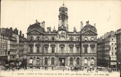 CPA Lyon l'Hotel de Ville construit de 1646 a 1672 par Simon Maupin 