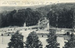 CPA Parc de Saint Cloud Grandes Eaux Bassin du Fer a Cheval 