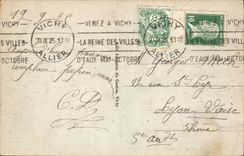 CPA L'Ardoisiere pres Vichy une Allee du Parc 