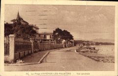 CPA La Plage d'Hyeres les Palmiers vue generale 