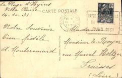 CPA La Plage d'Hyeres les Palmiers vue generale 