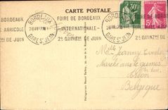 CPA Bordeaux Tour Pey Berland et Cathedrale Saint Andre 